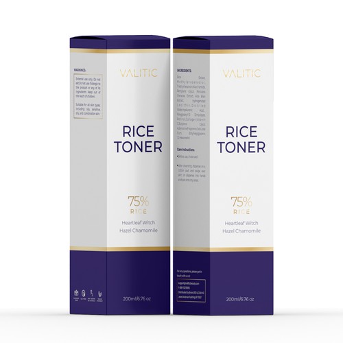 Design a cosmetics box to help people glow Design by interaksi