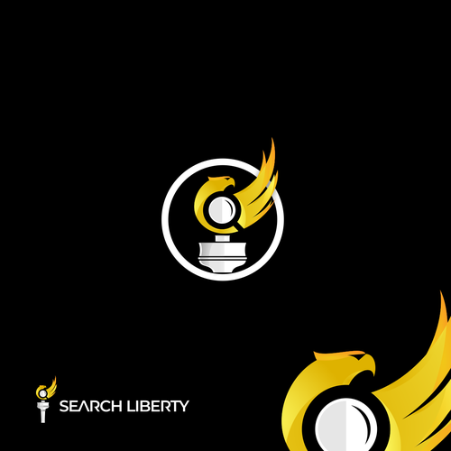 Sexy Techy Dark Modern Brand for Libertarians Design by Shofyan Ariantho