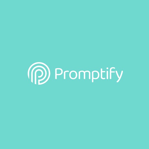 Modern, Simple and Sleek Logo for Promptify.com Design by designhatti