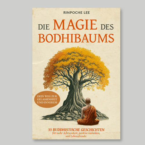 Design an appealing cover about Buddhist stories Design by Radmilica