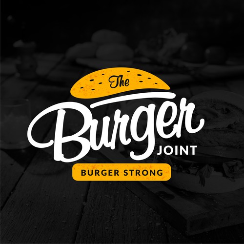 Classic, Clean and Simple Logo Design for a Burger Place.. Design by zbrain