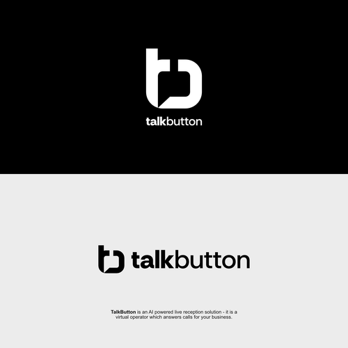 TalkButton - the AI Live Receptionist Has an Identity Crisis :) Design von Ori — Branding