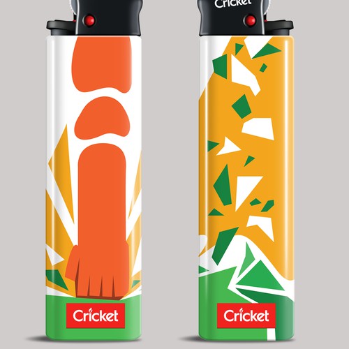 Create illustrations for a limited collection of Cricket Lighters (Multiple Winners) Design by Ainur B.