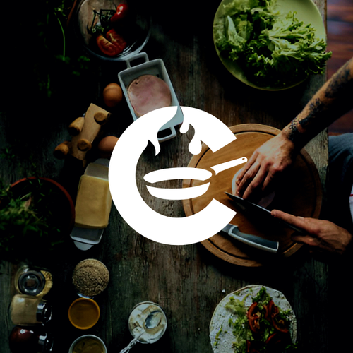 "CHEF": Food & Cooking Social Media Logo Design by BRGHT✦