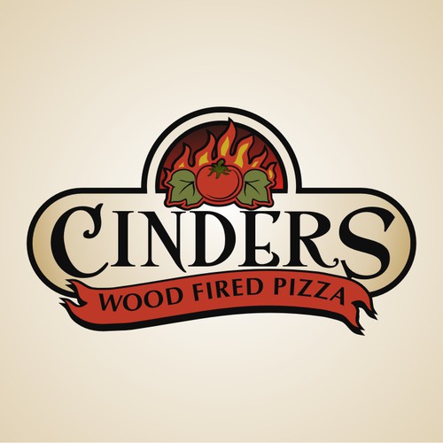 Logo needed for Cinders Wood Fired Pizza | Logo design contest