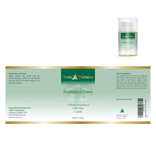 Product label contest entry by BohemianSoul