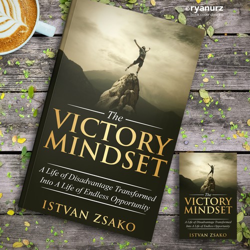 Design a powerful "Victory Mindset" book cover [no boring designers allowed!]-ontwerp door ryanurz