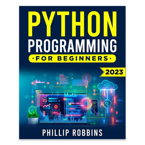 Python Programming Cover Design por Unboxing Studio