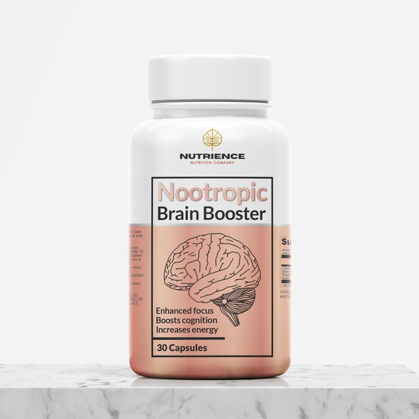 Modern supplement label