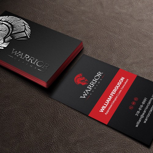 Business card that grabs ATTENTION! Adobe illustrator files added. Design by Richmore ♛