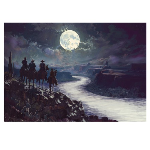Designs | Moon Wranglers | Book cover contest
