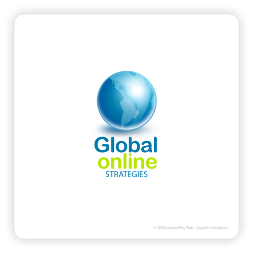 Logo for online consulting business - Global Online Strategies | Logo