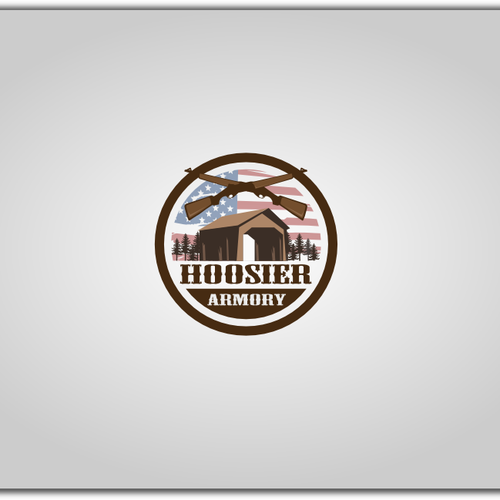 Create a design for 'Hoosier Armory' Diseño de Cloud9designs™