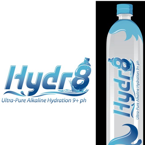 New Alkaline Hydration Bottled Water Brand Be part of this new product ! Design by Sanjayarts123