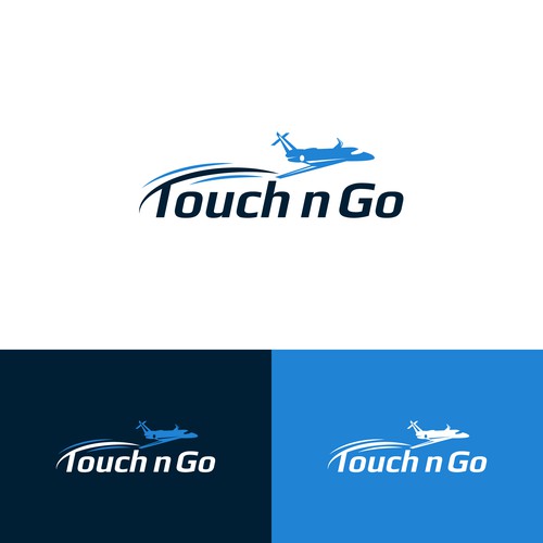 Yacht Name Logo & Lettering - Touch n Go Design by keoart