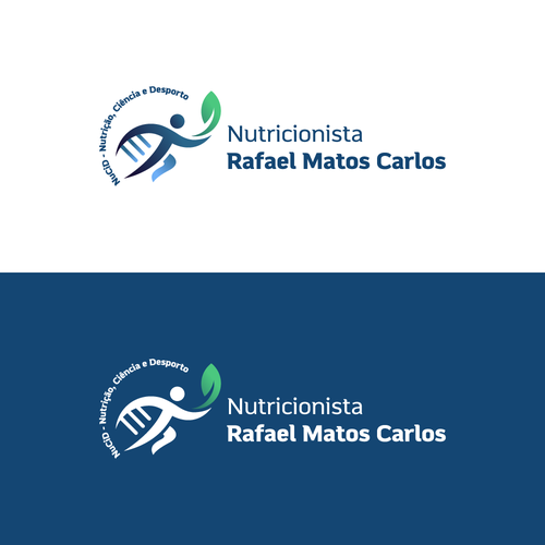 Logo/Identidade Visual para Nutricionista, investigador e atleta Design by Luel