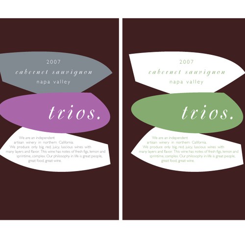 Design an innovative, cutting-edge WINE Label Design by sarahsview