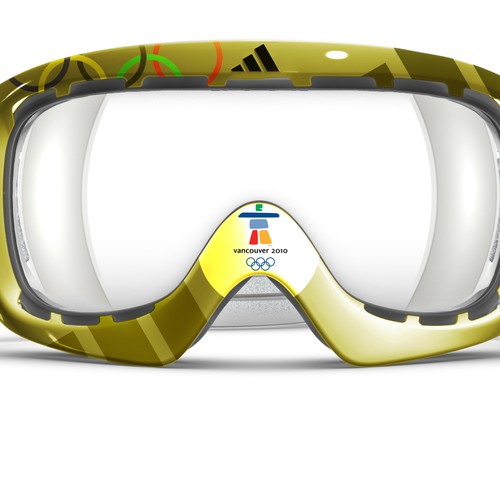 Design adidas goggles for Winter Olympics Design by GIWO
