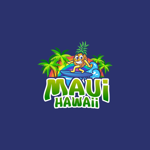 A T-Shirt Design to appeal to travelers to Maui Hawaii Design by Ongie
