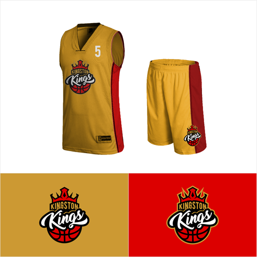 UBA - KINGSTON KINGS - TEAM LOGO Design by begaenk