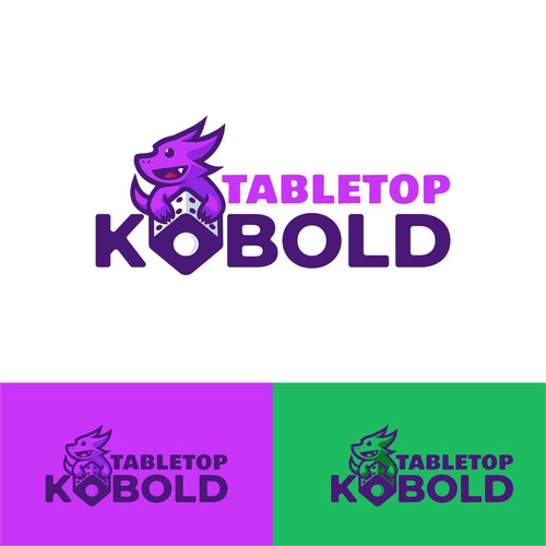 Bring Tabletop Kobold to Life with a Fun, Memorable Logo and Branding Design by Gunsganesh