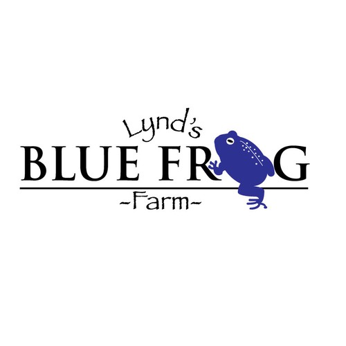 logo for Lynd's Blue Frog Farm | Logo design contest