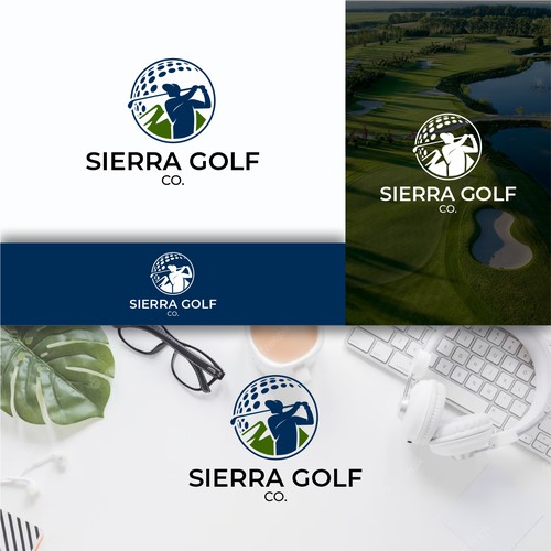 Captivating Golf Brand Logo Design Challenge for Sierra Golf Co - Showcase Your Creativity & Win Design by Marvel Destroyer