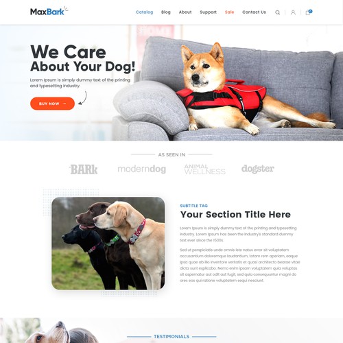 Webpage Design (e-commerce) - Guaranteed - Top Rated - Highly Responsive Design by Dezine Crazy