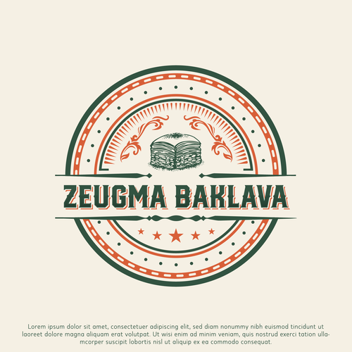 High quality Turkish baklava shops in Bosnia and Herzegovina Design réalisé par Kris1923