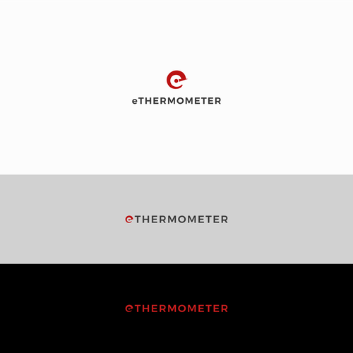 コンペ「eTHERMOMETER needs a Brand Logo for our New Product」のデザイン by justoneueさん 