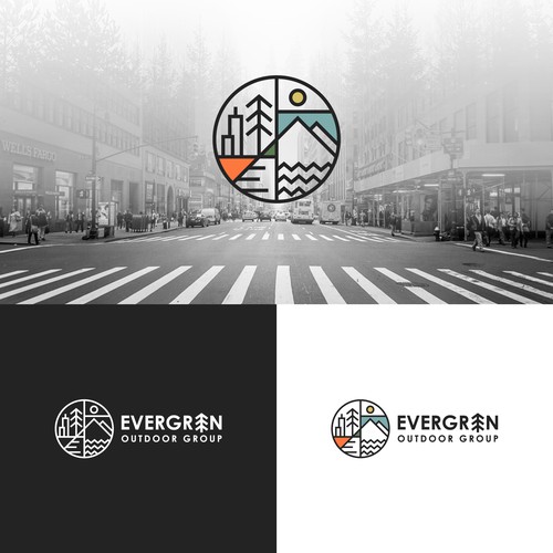 New Outdoor-Lifestyle agency // EVERGREEN outdoor group Design by Anut Bigger