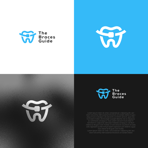 The Braces Guide is looking for a modern & standout logo... Design by KUBO™