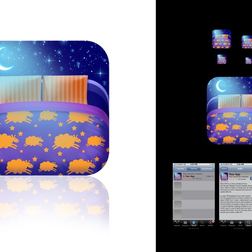 New iPhone icon design wanted for App2Sleep Technologies Design by GWINCHY