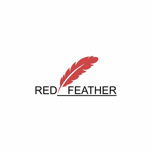 Red Feather Logo Design Logo design contest