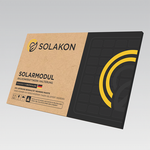 Create a nice Packaging Design for Solar Panels Design by Pice Wilf
