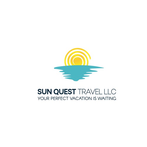 Sun Quest Travel Logo Test Design by theochelo90