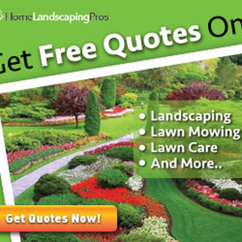 Fun and Exciting Landscaping Banner Ad Design by 3egundalhitam