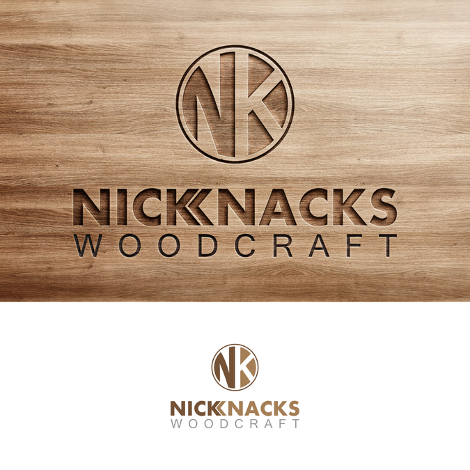 Need a brilliant logo designed for a start up woodworking company! Nick Knacks Woodcraft, LLC 