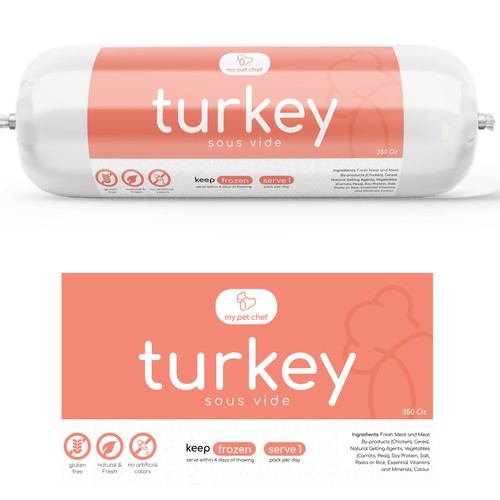 Premium Fresh Dog Food Design by Sukira