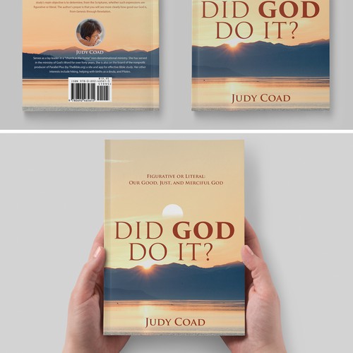 Design book cover and e-book cover  for book showing the goodness of God Diseño de IdeaplaneStudio ✅