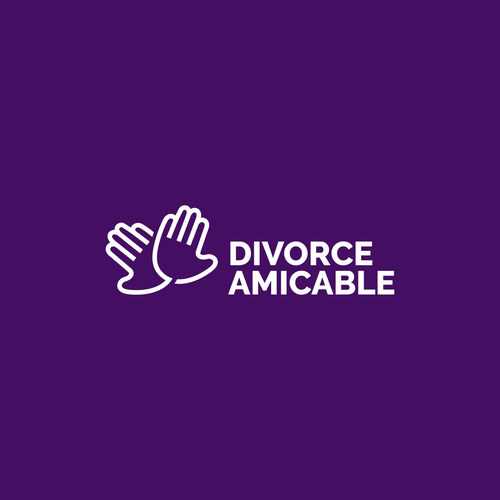 Logo for a new, healthy way for reasonable people to divorce Design by diegocb