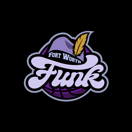 Basketball Logo for Team 'Fort Worth Funk' - Your Winning Logo Featured on Major Sports Network Design by sukadarma