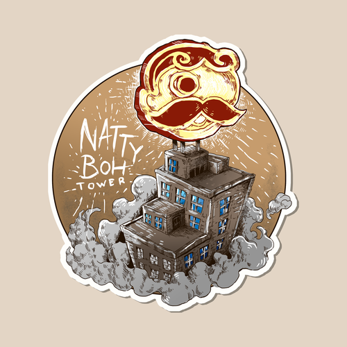 Natty Boh / Baltimore / Maryland love Boh T-shirt 