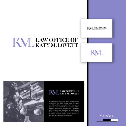 Small family law firm opening in Texas needs logo and website Design by Direwolf Design