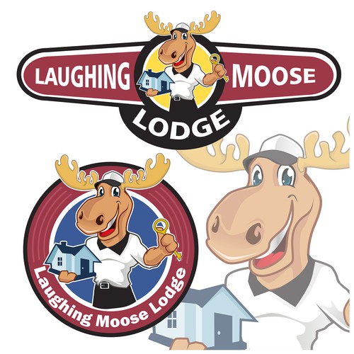 Laughing Moose Lodge - Create a Logo for Lasting Memories at a Vacation Rental Design by Rozie'sDesign™