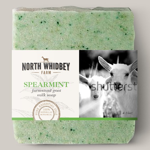 Create a striking soap label for our natural soap company with more work in the future Ontwerp door Double_J