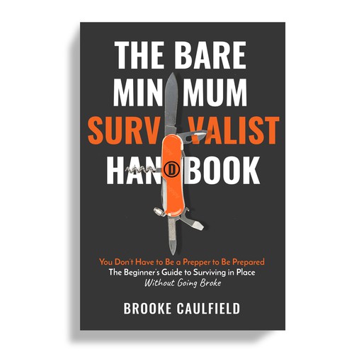 Design rugged, vibrant book cover for "shelter in place" how-to guide Diseño de Mr.TK