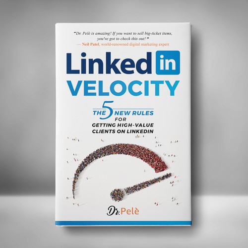 Design the book cover for 'LINKEDIN VELOCITY' Design by Klassic Designs