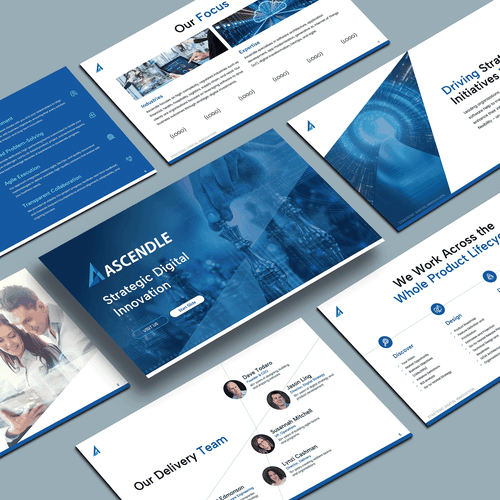 PowerPoint template contest entry by H.D.