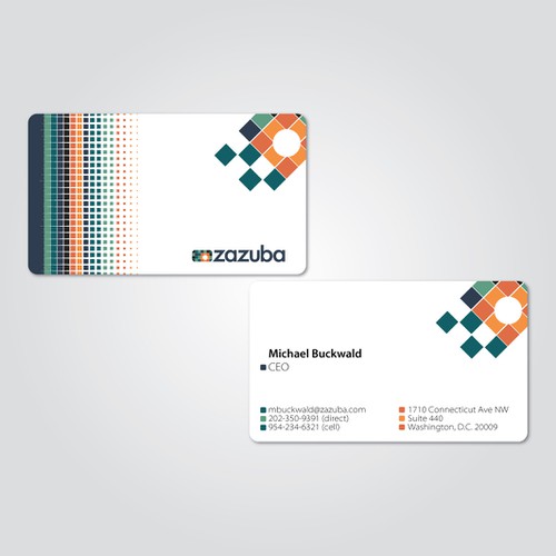 Business Card for High Tech Start-Up Design by ADMDesign Studio